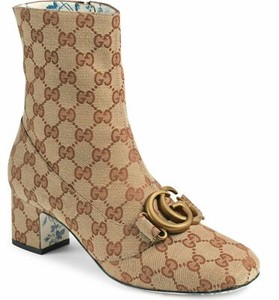 gucci boots monogram