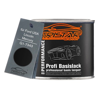 Autolack Dose für Ford USA Lincoln Mercury G1 7343 Absolute Black Perl 0,5L