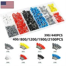 Connectors Cord Wire Crimp Cable Pin End Bootlace Ferrule Terminals 400/2120PCS