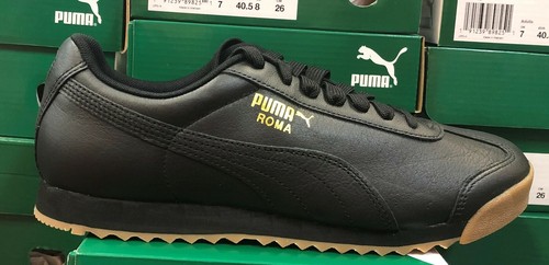 puma roma classic black