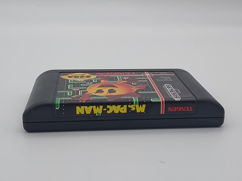 Sega Genesis Ms. Pac-Man CIB Cardboard Box Complete Manual Cart - Picture 16 of 19