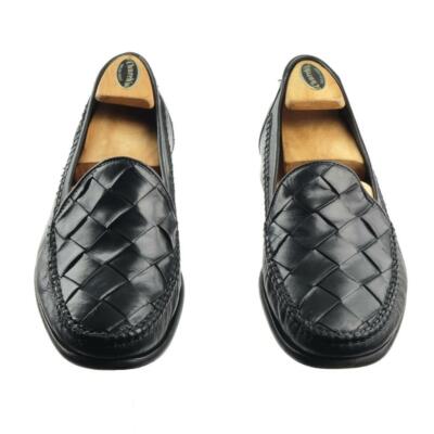 COLE HAAN Collection Loafers Dress Shoes Sz. 10.5 M Woven  display picture 1