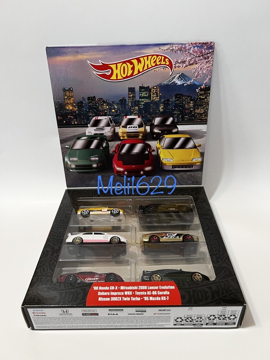 Hot Wheels 1/64 JDM Japan Culture 6 Car Set | eBay