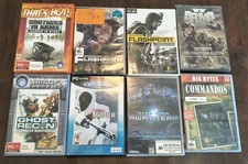 PC Military Shooter Strategy Game Bundle - ARMA, Ghost Recon, Rainbow Six