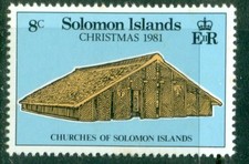 Solomon  Islands  1981   Old Church    MNH