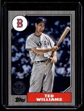 2022 Topps Series 2 1986 Baseball All-Star Black Ted Williams 227/299 Boston Red