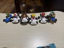 Mario Kart DELUXE 8 LOT of 6 McDonald's Happy Meal Toys 2024