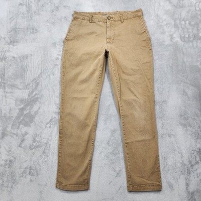 Old Navy Pants Mens 30x30 Beige Athletic Taper Rotation Chino Stretch Preppy
