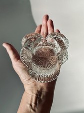 Vintage Randsfjord Hadeland Glassworks Votive Tea Light Holder Norway