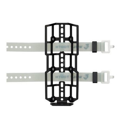 Wolf Tooth Components Morse Cargo Cage With 2 Straps, Black