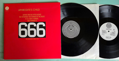 Aphrodite's Child - 666 2LP FOC EU 2014 Back To Black 180g Zustand: near MINT