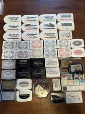 Stamp Ink Pad Stampin Up Color Box Versafine Kaleidacor StazOn More Lot