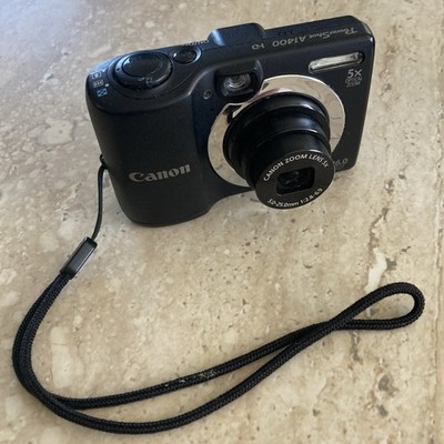 Canon PowerShot A1400 16.0 MP Digital Camera - Black for