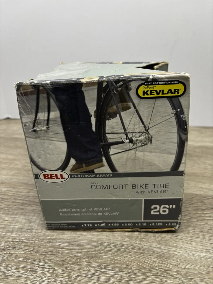 Defensa de neumáticos de bicicleta Bell 26" Comfort con Kevlar 26 x 1,75-2,25 RESISTENTE A PINCHAZOS Foto 4 de 4