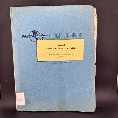 Douglas RB-66C Aircraft Technical Manual