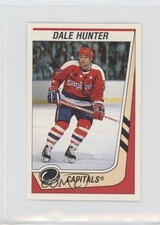 1989-90 Panini Album Stickers Dale Hunter #346 8d2