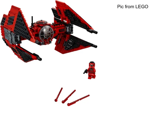 New ListingLEGO Star Wars Resistance 75240 Major Vonreg's TIE Fighter & Vonreg Minifigure