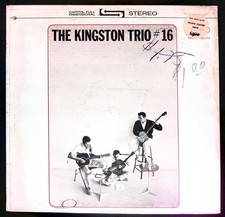 THE KINGSTON TRIO &ndash; THE KINGSTON TRIO #16 - CAPITOL RECORDS  VINYL LP 226-54