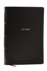 NKJV Giant Print End-of-Verse Reference Bible, Black Leathersoft, Red Letter,...