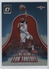 2017 Panini Donruss Optic All Clear for Takeoff Red Prizm /99 James Harden 11ng