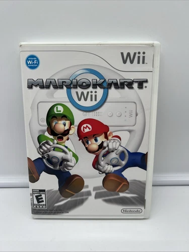 Mario Kart Wii Nintendo Wii CIB Complete w/ Manual Inserts Tested