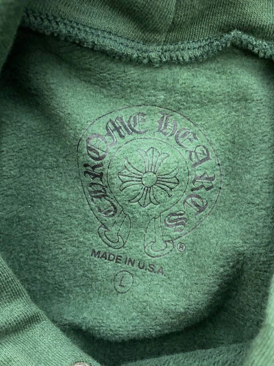 Felpa con cappuccio CHROME HEARTS ONLINE ESCLUSIVA CH ARCH USA PULLOVER XXL GRN usata