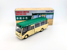 Autobús Tomica Limited Vintage Toyota Coaster Hong Kong Luz Pública Coche Modelo Verde