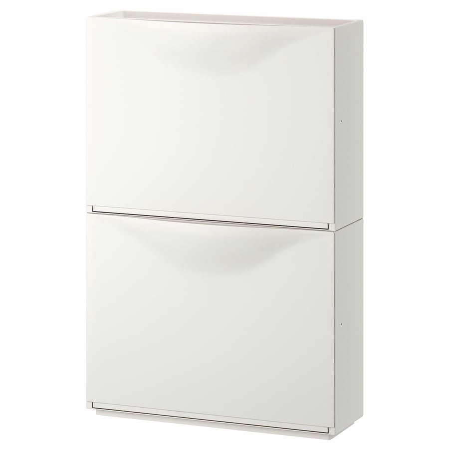 IKEA TRONES Shoe Storage Cabinet - White, 20 1/2x15 3/8