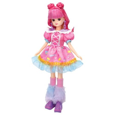 Licca-chan Doll LD-29 Neo Decora Licca Colorful Fashion Doll