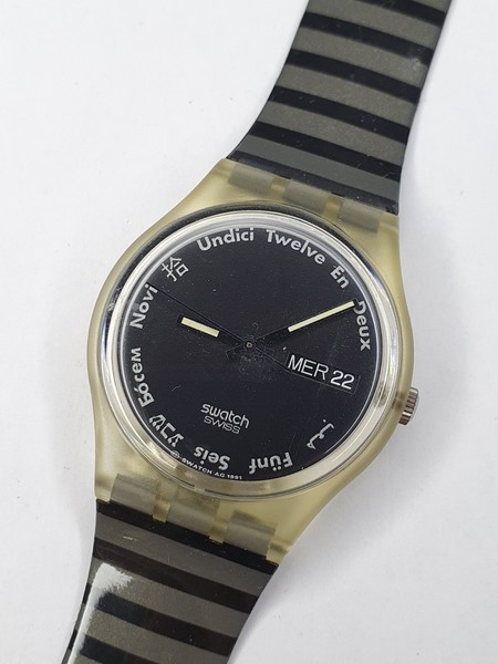 Swatch Gutenberg GK703 - funktioniert - 34mm
