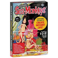 Sea-Monkeys Retro Life Kit Brine Shrimp Instant Pet Just Add Water Ages 6 