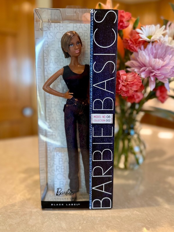Black Barbie Doll Basics Jeans Model No.8 Collection 2 #T7743 NRFB Mattel, Inc.