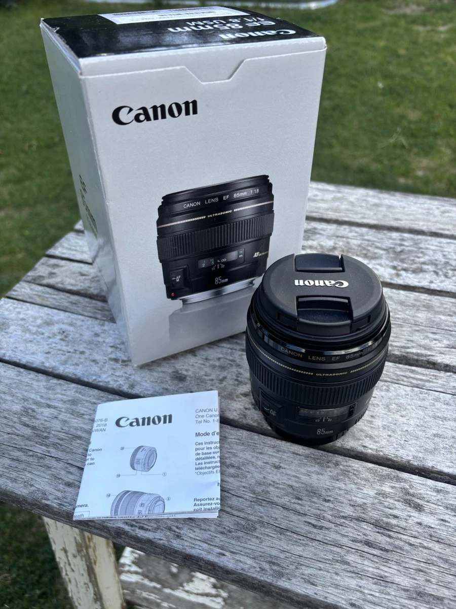 Canon 85mm f/1.8 Camera Lenses for sale - eBay