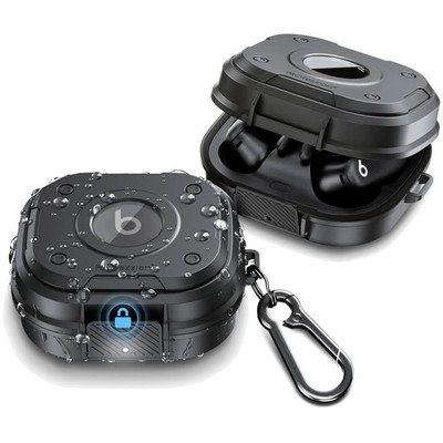 ''Heavy Duty Case Cover for Powerbeats Pro 2 - Jet Black''