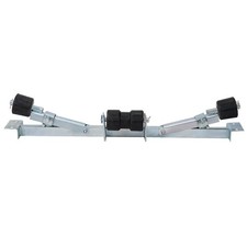 Heavy Duty Boat Trailer Bottom Support Bracket w/ Keel Rollers, 1102lb Cap