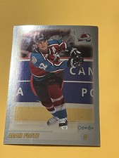 2000-01 O-Pee-Chee Hockey Adam Foote #140 Foil 023/100 Colorado Avalanche