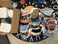 Cloth Diapers Bundle With Wet Bag And Inserts