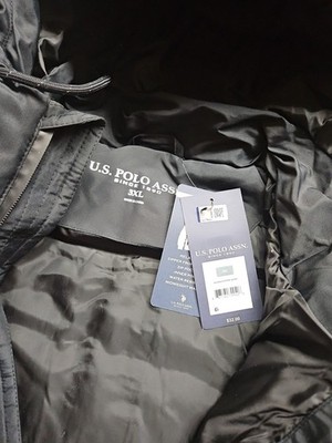 U.S. POLO ASSN. hooded puffer jacket 3xl