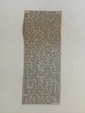 Colorado Springs Sky Sox Win Streak Snap 1958 Sporting News Baseball 2X5 Panel