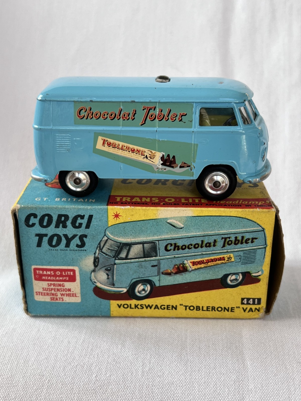 CORGI COMIC CLASSICS Lion Captain Condor VW Van Ltd édition boîte