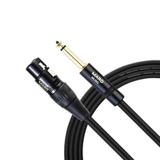 Maro XLR Female to 1/4 Inch (6.35mm) TRS Interconnect Balanced Microphone Cable