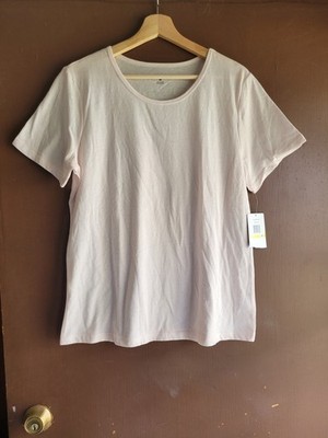 Erika T Shirt Light Pink M Nwt