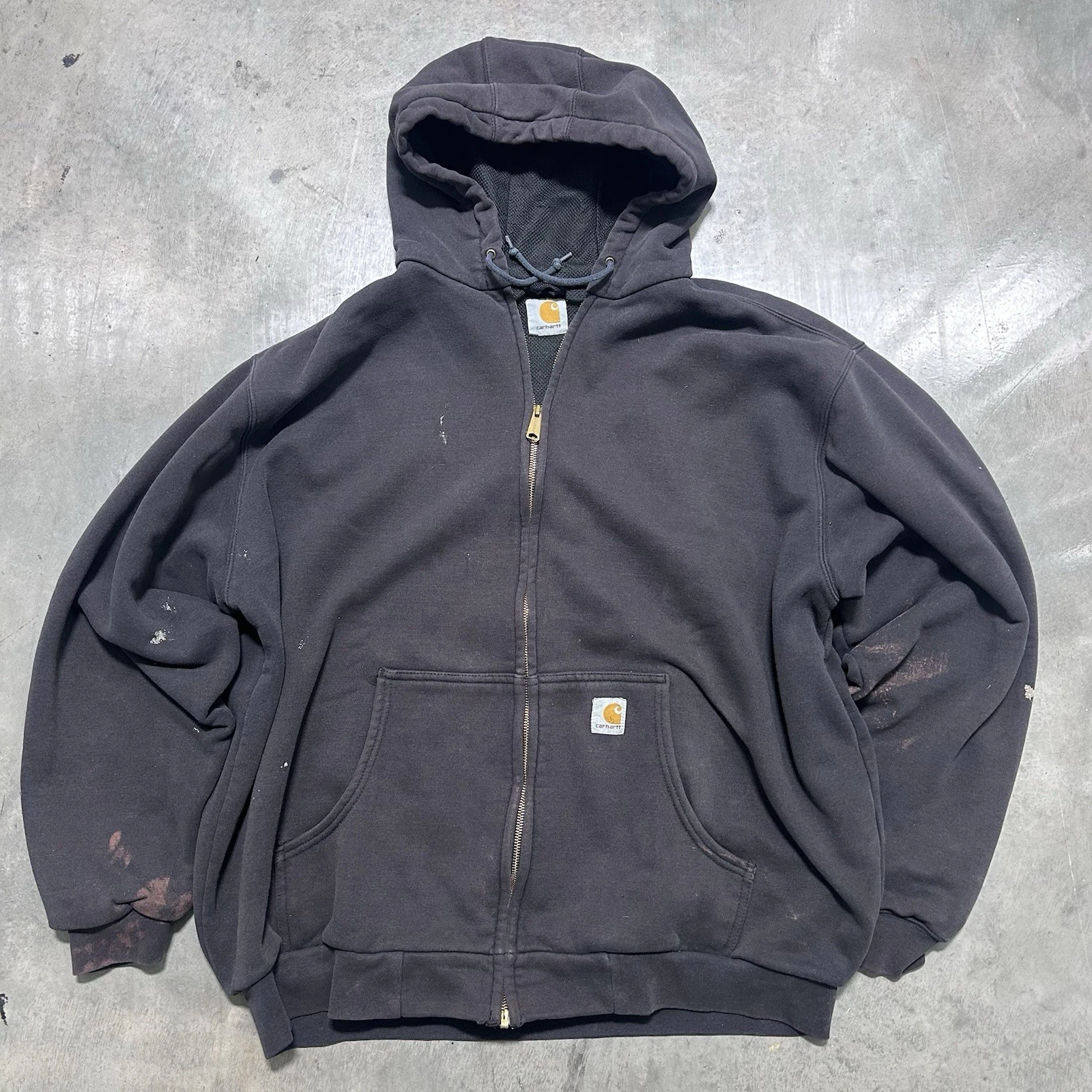 Vintage 90s Carhartt Thermal XXL Zip Up Hoodie
Opens in a new window or tab