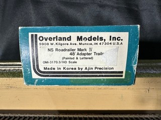 HO OVERLAND MODELS INC 3170.3 NS TRIPLECROWN ROADRAILER MARK IV