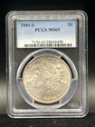 1881-S $1 Morgan Silver Dollar PCGS MS65 UNC 90% US Coin F61