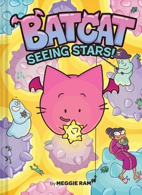 Seeing Stars! (Batcat Book #4): A Graphic Novel by Meggie Ramm (English) Hardcov