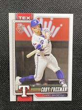 2026 Topps Cody Freeman Texas Rangers Rookie #224