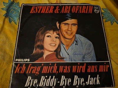 Single Esther & Abi Ofarim ''Ich frag´ mich, was wird aus mir/Bye, Biddy-Bye Bye''