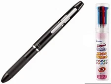 Hi Tec C Colleto Black Pen Marker Ink Cartridge Refill Set 10 Colors