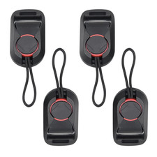 REQAG 4 Stück Kameragurt Adapter Kamera Schnellverschluss Kameragurt Schnalle Ka